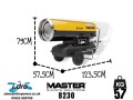 Master B230 - Dimensions